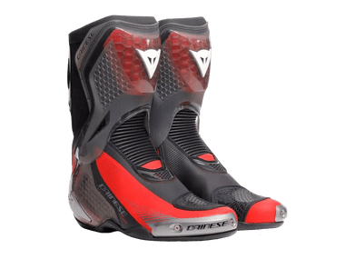 Dainese Torque 4 S Motorcycle Racing Boots (Black/White) - MOTO-D