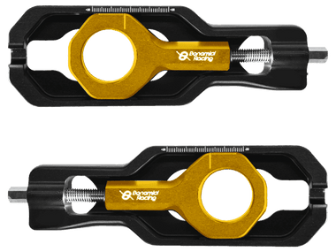 Bonamici Yamaha R6 Swingarm Chain Adjuster (2017+) (Black) - MOTO