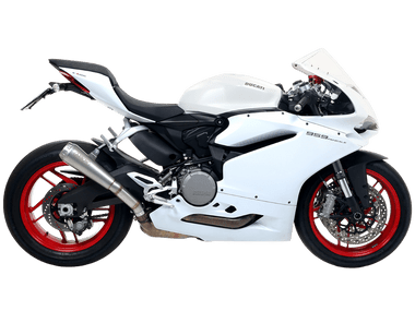 Arrow Exhaust Ducati 959 Panigale Twin Titanium Work Carbon Cap
