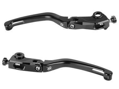 Bonamici Kawasaki ZX-4RR Folding Levers (Black): MOTO-D Racing
