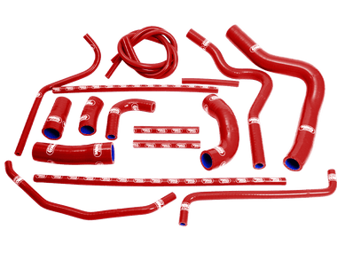 Samco Radiator Hose Kit Yamaha R1 (04-06) (Red): MOTO-D Racing