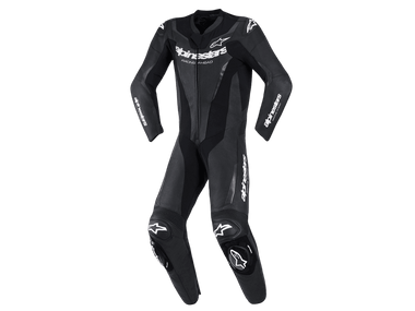 Alpinestars Stella Missile V2 Leather Race Suit (Black/Metallic