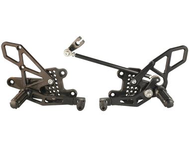 Vortex Kawasaki Ninja ZX-4RR Rearsets: MOTO-D Racing