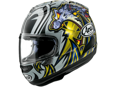 Arai Corsair-X Doohan Restyle Helmet White/Blue/Red : MOTO-D Racing