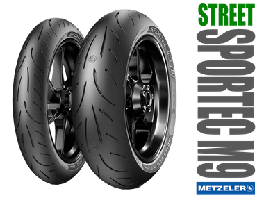 Metzeler Sportec M9 RR Tires: MOTO-D Racing