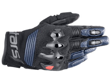 Alpinestars Halo Leather Gloves (Black/White/Red): MOTO-D Racing