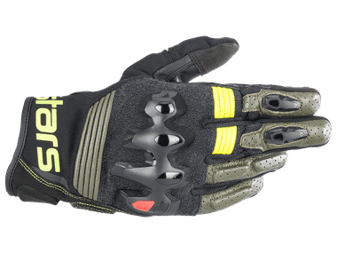 Alpinestars Halo Leather Gloves (Black/White/Red): MOTO-D Racing