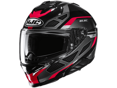 HJC Motorcycle Helmets | i71 Lorix MC-3HSF Black/Hi-Viz Yellow