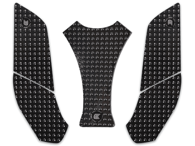 M*H様 TAKUYA∞着用 Eytys Radius Kawasaki Ninja ZX-4RR Tank Grips | Black Tank Pads | Eazi-Grip