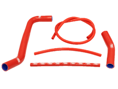 Samco Radiator Hose Kit Kawasaki ZX-6R (2009+) (Blue): MOTO-D Racing