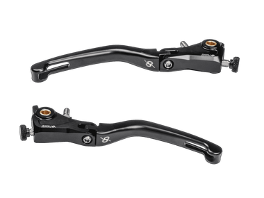 Bonamici Ducati 749 / 999 Folding Levers (Black): MOTO-D Racing