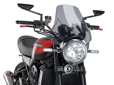 mt　 ORDER Puig Kawasaki Z900RS Plus Street Windscreen (2022+): MOTO-D Racing