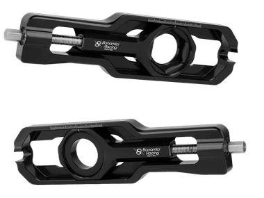 Bonamici Kawasaki Ninja ZX-6R Chain Adjuster (2019+) (Blue): MOTO