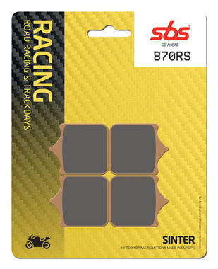  S1000R/RR フロントブレーキパッド SBS 870HS SBS Racing Sinter 