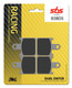 SBS Dual Sinter "Racing" Brake Pads 838 DS / DS1 - Front 
Fitment
Kawasaki Ninja ZX-6R (2007-2012)
Kawasaki Z 1000 (2007-2009)
Kawasaki ZX-14 (2006-2015)
Equivalent to Galfer 371
Equivalent to Vesrah VD-444
Equivalent to EBC FA417