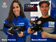 FIM Superbike World Championship Maria Herrera and Marco Melandri w/ Bonamici Racing Rearsets: MOTO-D Racing