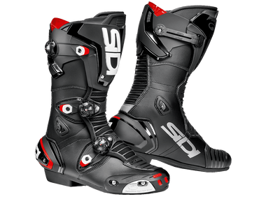 SIDI ST Motorcycle Boots Black/Red: MOTO-D Racing