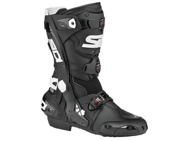 SIDI Rex Motorcycle Boots Black: MOTO-D Racing