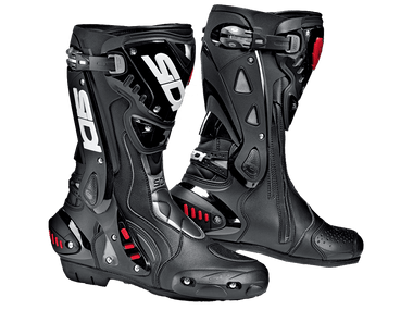 SIDI ST Motorcycle Boots Black/Red: MOTO-D Racing