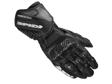 SPIDI Carbo 5 Motorcycle Gloves Black / Green: MOTO-D Racing