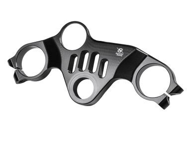 Bonamici Top Triple Clamp Aprilia RSV4 (Black) (Street) (2019+):