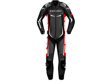 Spidi Laser Pro Perforated Motorcycle Leather Racing Suit Black