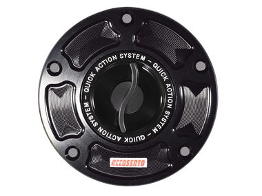 10杯の引き出し Accossato Kawasaki ZX-10R (2021+) Quick-Turn Motorcycle Fuel Cap