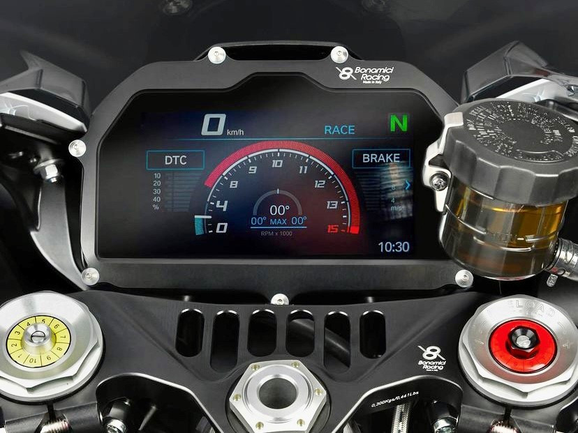 Bonamici Dashboard Screen Protection Cover for Racing: MOTO-D Racing