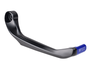 Bonamici Racing Motorcycle Brake Lever Guard (Black / Blue): MOTO