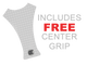 Includes Free Center Grip