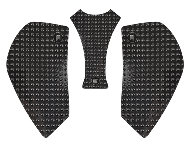 Ducati Monster 695, 696, 796, 1100EVO Tank Grips | Black Tank Pads