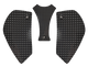 MOTO-D Suzuki GSXR-600 / 750 Tank Grips (11-16) (Black)