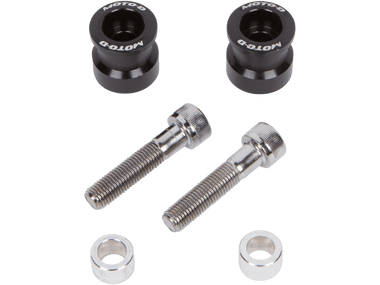 JS 限定 MOTO-D Motorcycle Swingarm Spools Black (8mm)