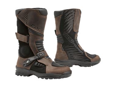 Forma Adventure Low Motorcycle Riding Boots | Brown: MOTO-D Racing