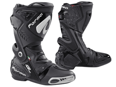 m*o様 FORMA ICE ABRAHAM レーシングブーツ Forma Ice Pro Motorcycle Racing Boots | Black: MOTO-D Racing