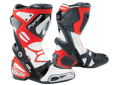 Forma Predator 2 Dirtbike Racing Boots | White: MOTO-D Racing