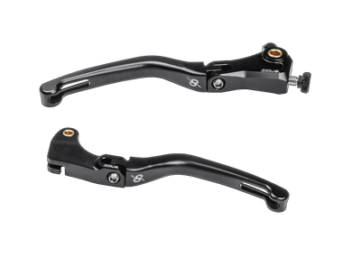 Bonamici Kawasaki ZX-4RR Folding Levers (Black): MOTO-D Racing