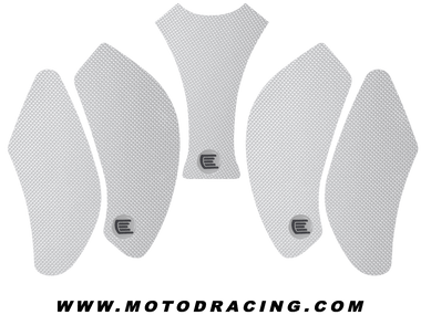 Kawasaki ZX-6R Pro Tank Grips (2013-2018) | Clear Tank Pads | Eazi