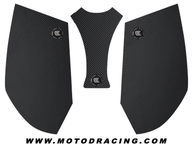 Kawasaki ZX-10R Tank Grips (08-10) | Clear Tank Pads | Eazi-Grip