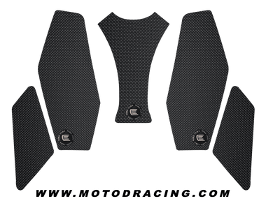 Kawasaki Ninja 400 Tank Grips | Clear Tank Pads | Eazi-Grip: MOTO