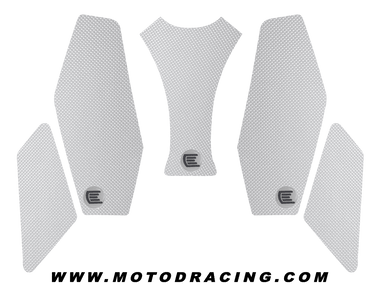Kawasaki ZX-6R Tank Grips (2013-2018) | Clear Tank Pads | Eazi