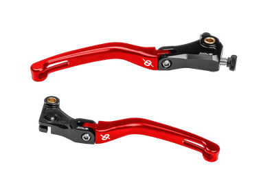 Bonamici Kawasaki ZX-4RR Folding Levers (Black): MOTO-D Racing