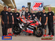 MotoAmerica rider Loris Baz and DNA motorcycle air filters.