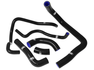 ユウ Samco Radiator Hose Kit Kawasaki ZX-10R (08-10) (Black): MOTO-D Racing