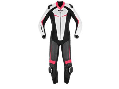 Spidi Laser Pro Perforated Motorcycle Leather Racing Suit Black