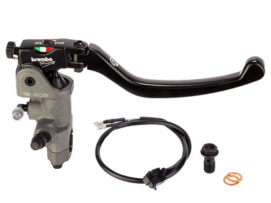 ダイワ☆RCS☆65mm☆MCハンドル☆ブラック☆B-15 Brembo 15 RCS Radial Brake Master Cylinder w/ Folding Lever: MOTO