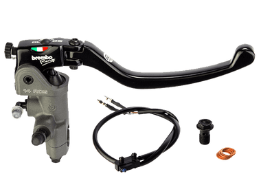 Brembo 14 RCS Radial Brake Master Cylinder w/ Folding Lever: MOTO
