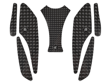 Kawasaki Ninja ZX-4RR Tank Grips | Black Tank Pads | Eazi-Grip