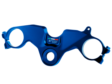 Ronauli Nainggolan様YAMAHA PAS Li-ion 17★ Bonamici Top Triple Clamp Yamaha R7 (Blue) (22-25) (Street): MOTO