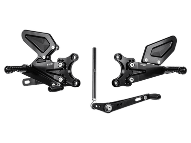 Bonamici Motorcycle Rearsets | Triumph Speed Triple 1200RR: MOTO-D